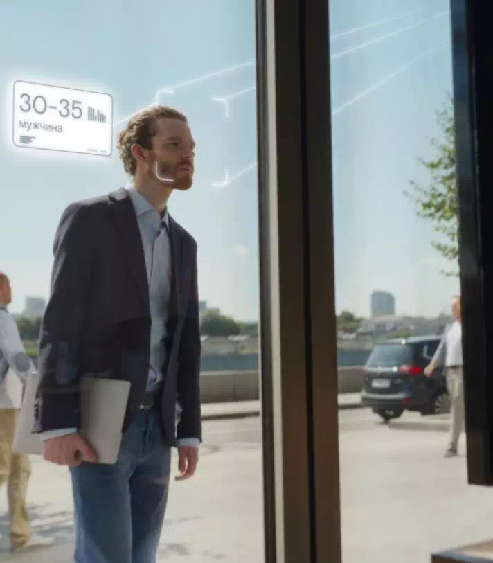 Экраны с видеоаналитикой Ростелеком